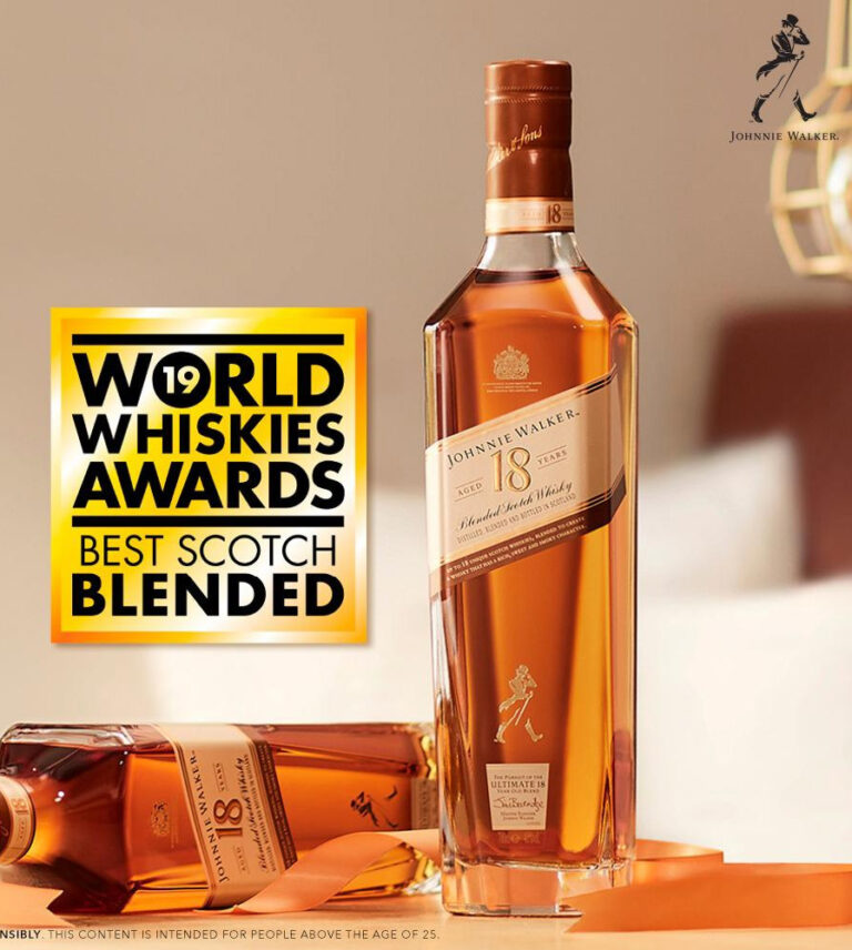 JOHNNIE WALKER AGED 18 YEARS BLENDED SCOTCH WHISKY (750 Ml)